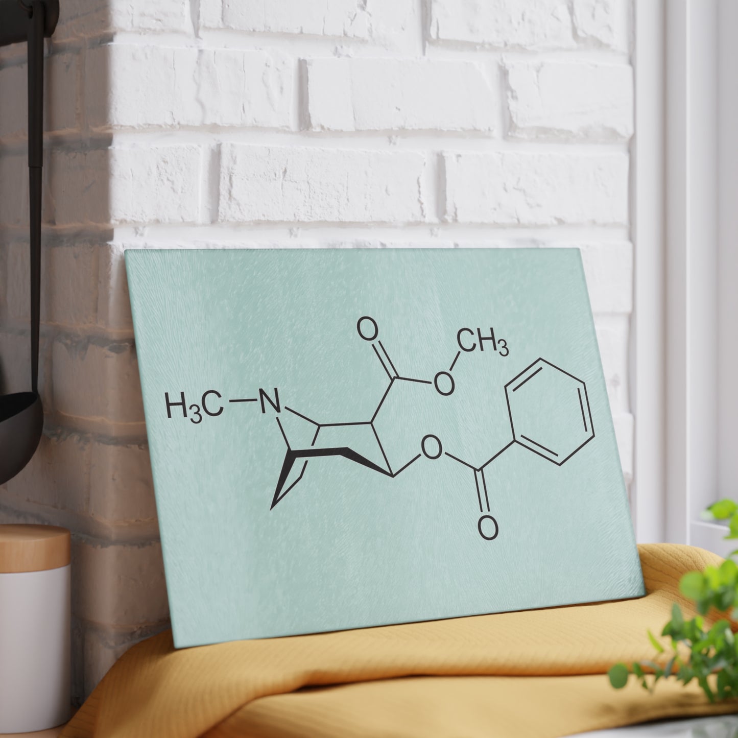 Cocaine - Kitchen Cutting Board